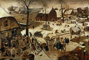 Le Paiement de la Dîme ou Le Recensement à Bethléem - Pieter Brueghel the Younger